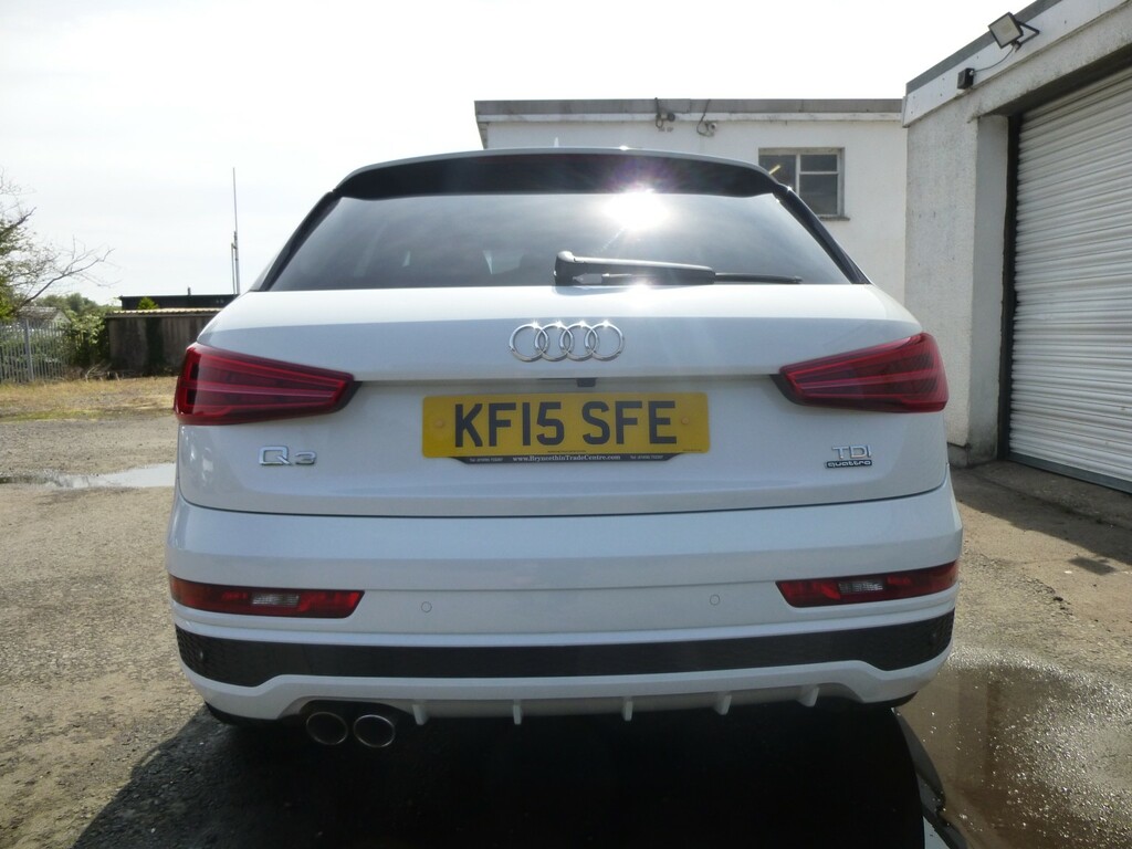 Audi Q3 2.0 Tdi 181 Bhp S Line S-tronicpan Roof Euro6 Ul White #6