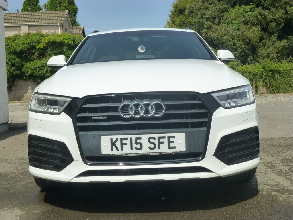 Audi Q3 2.0 Tdi 181 Bhp S Line S-tronicpan Roof Euro6 Ul White #3