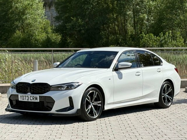 BMW 3 Series 320I M Sport Saloon YD73CRM White #3
