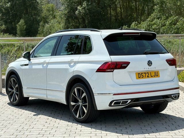 Volkswagen Tiguan Tsi R-line Suv DS72LJU White #6
