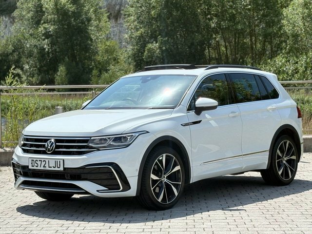 Volkswagen Tiguan Tsi R-line Suv DS72LJU White #3