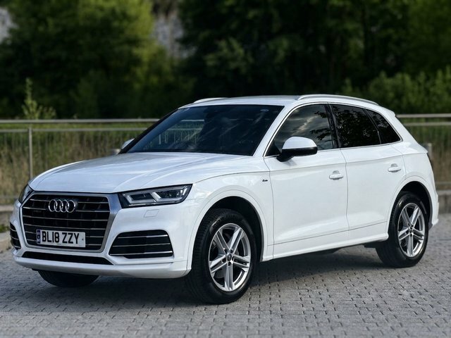 Audi Q5 Tdi S Line Suv White #3