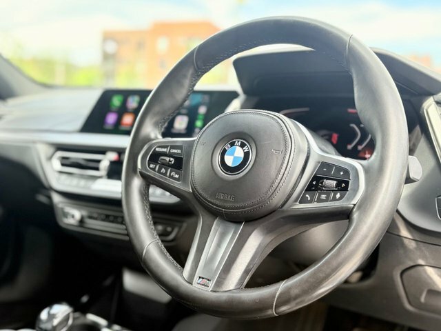 BMW 1 Series 116D M Sport Hatchback YL69HVF Blue #2