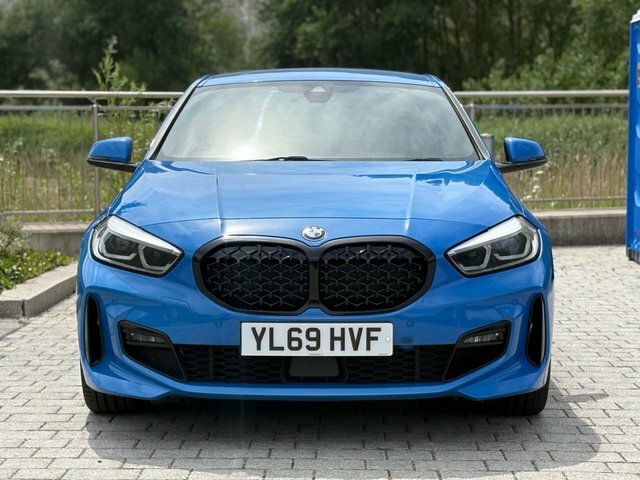 BMW 1 Series 116D M Sport Hatchback YL69HVF Blue #5