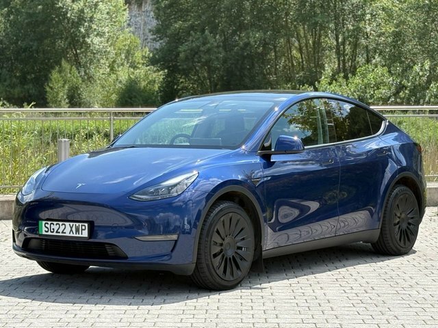 Tesla Model Y Motor Long Range Suv Blue #3