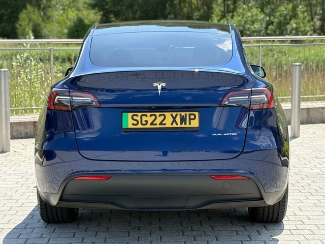 Tesla Model Y Motor Long Range Suv Blue #5