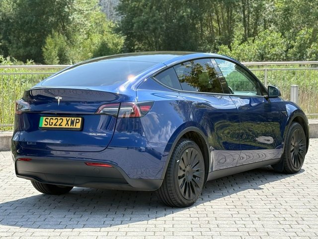 Tesla Model Y Motor Long Range Suv Blue #6