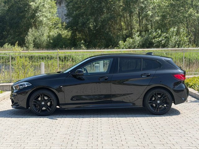 BMW 1 Series 118I M Sport Hatchback Black #4