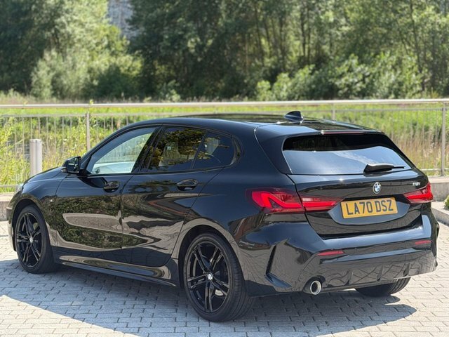 BMW 1 Series 118I M Sport Hatchback Black #3
