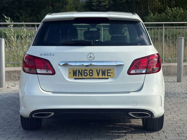 Mercedes-Benz B Class B200d Amg Line Mpv White #5
