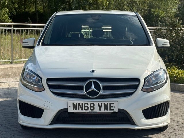 Mercedes-Benz B Class B200d Amg Line Mpv White #4