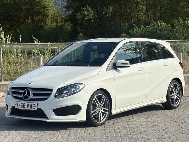 Mercedes-Benz B Class B200d Amg Line Mpv White #3