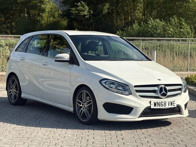 Mercedes-Benz B Class B200d Amg Line Mpv White