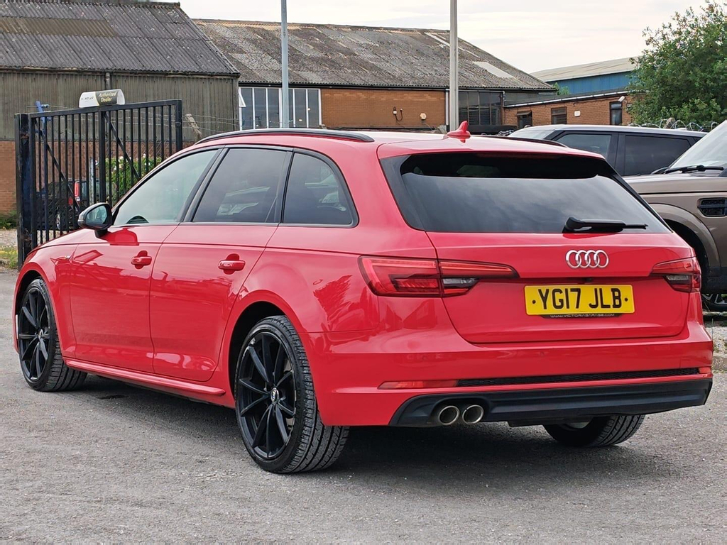 Audi A4 Avant Avant Tdi S Line Red #4