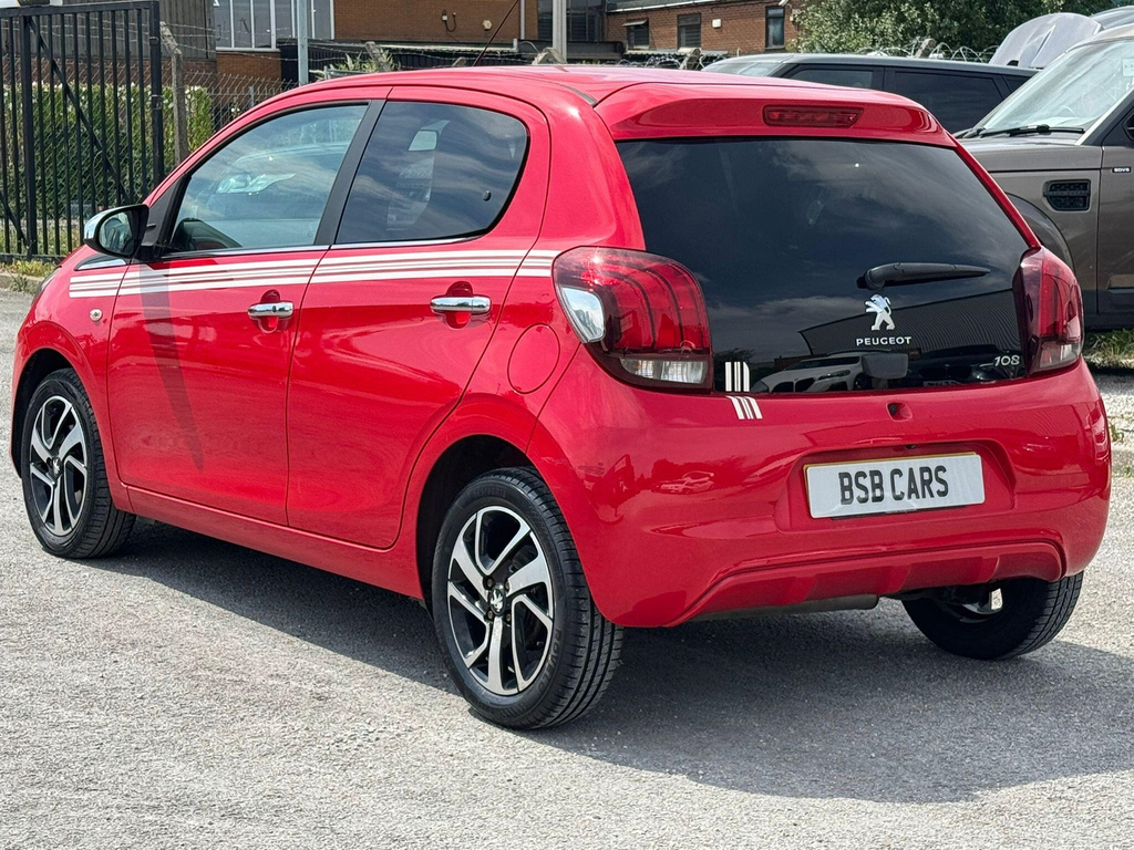 Peugeot 108 1.2 Puretech Collection Euro 6 Red #5