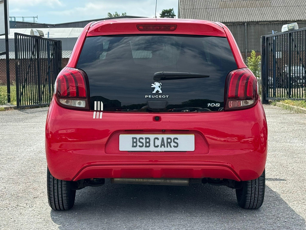 Peugeot 108 1.2 Puretech Collection Euro 6 Red #6