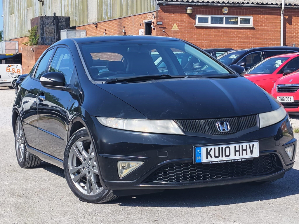 Honda Civic Hatchback Black #2