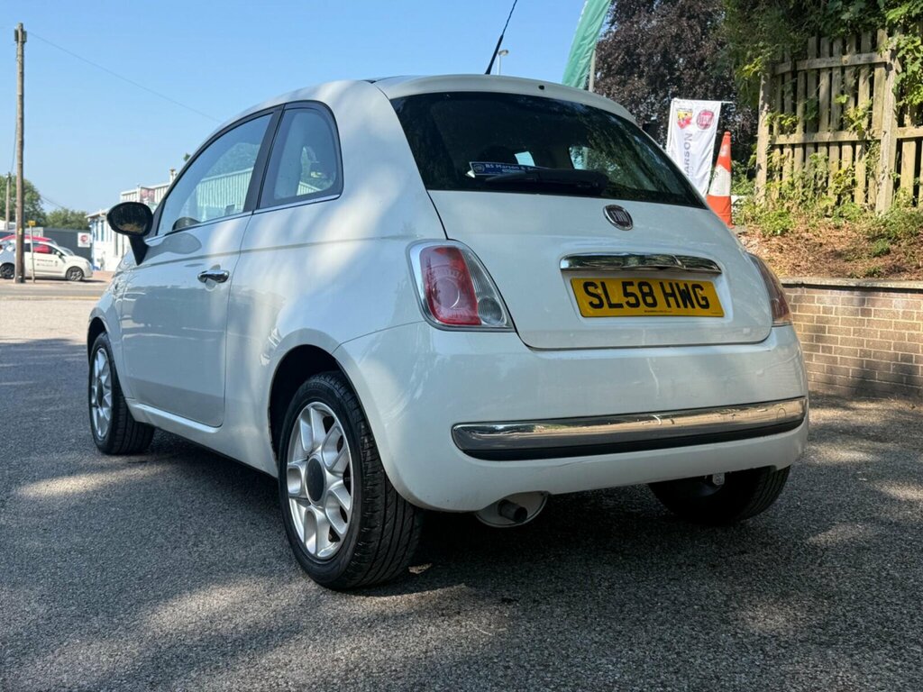 Fiat 500 Hatchback Blue #14