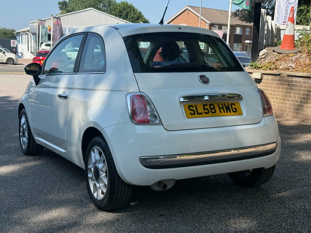 Fiat 500 Hatchback Blue #9