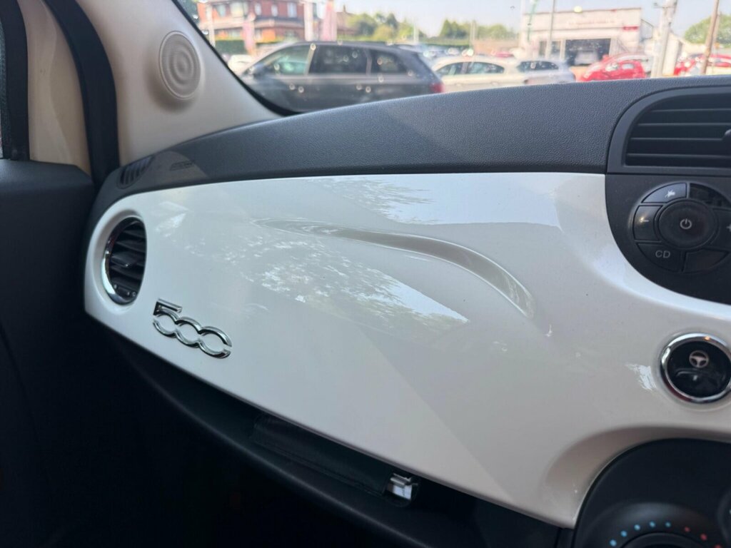 Fiat 500 Hatchback Blue #23