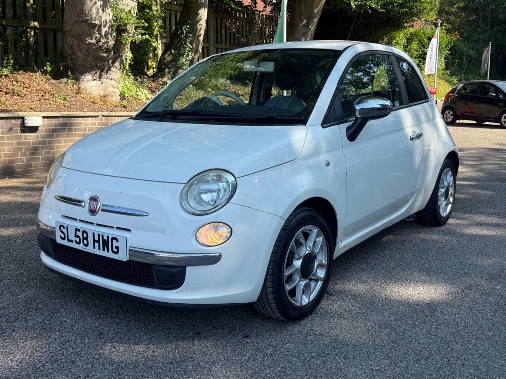 Fiat 500 Hatchback Blue #7