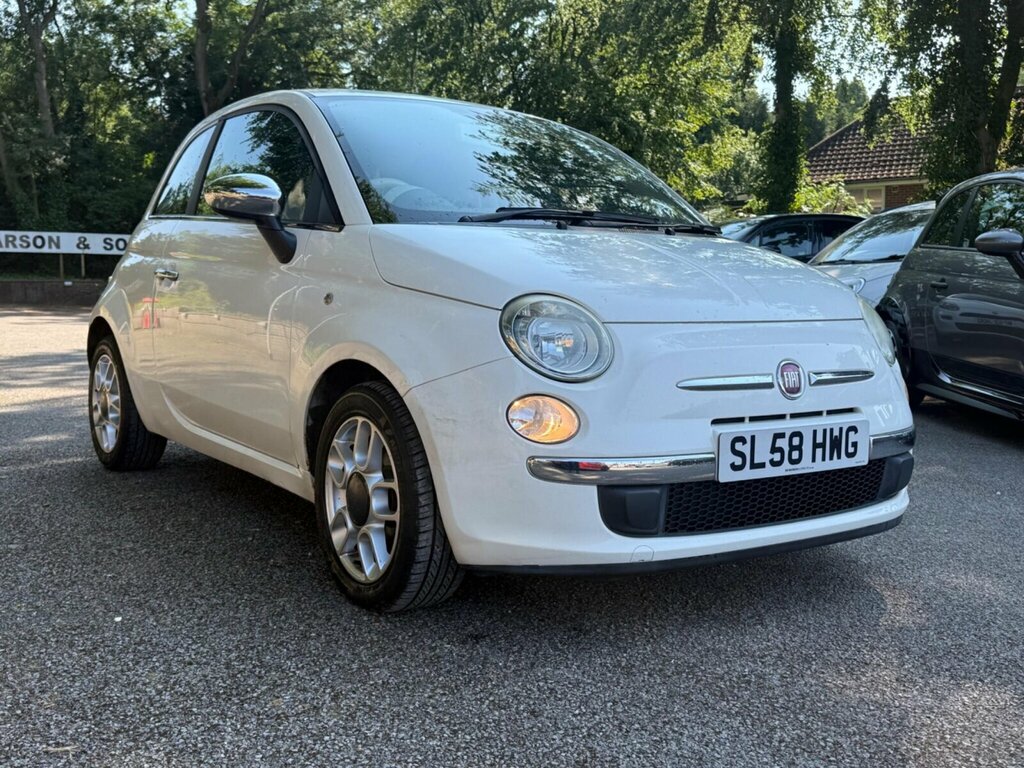 Fiat 500 Hatchback Blue #10