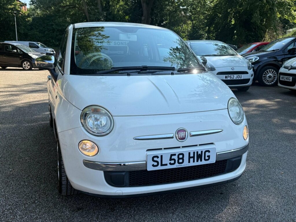 Fiat 500 Hatchback Blue #11