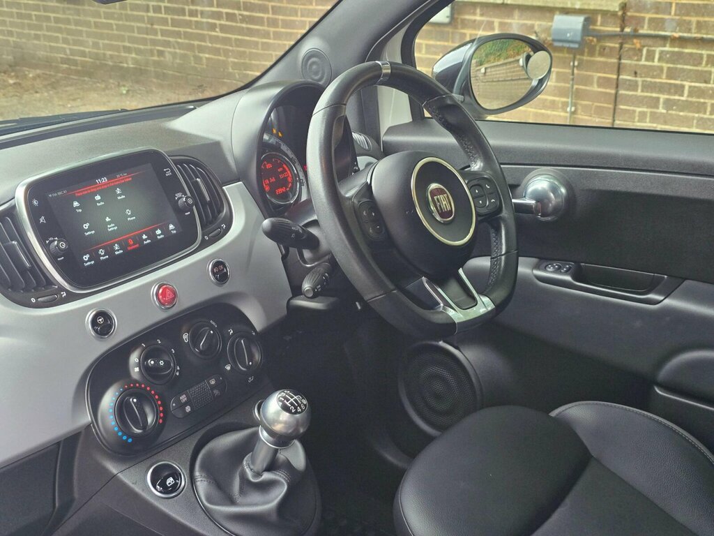 Fiat 500 Red Grey #17