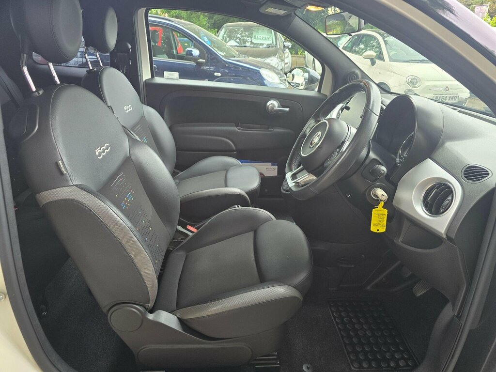 Fiat 500 Red Grey #22