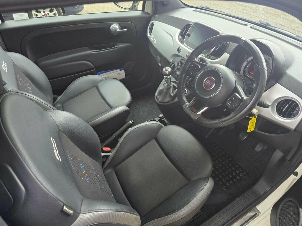 Fiat 500 Red Grey #23