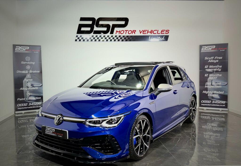 Volkswagen Golf Volkswagen Golf 2023 23 Reg 2.0 Tsi R Dsg 4Motio Blue #2