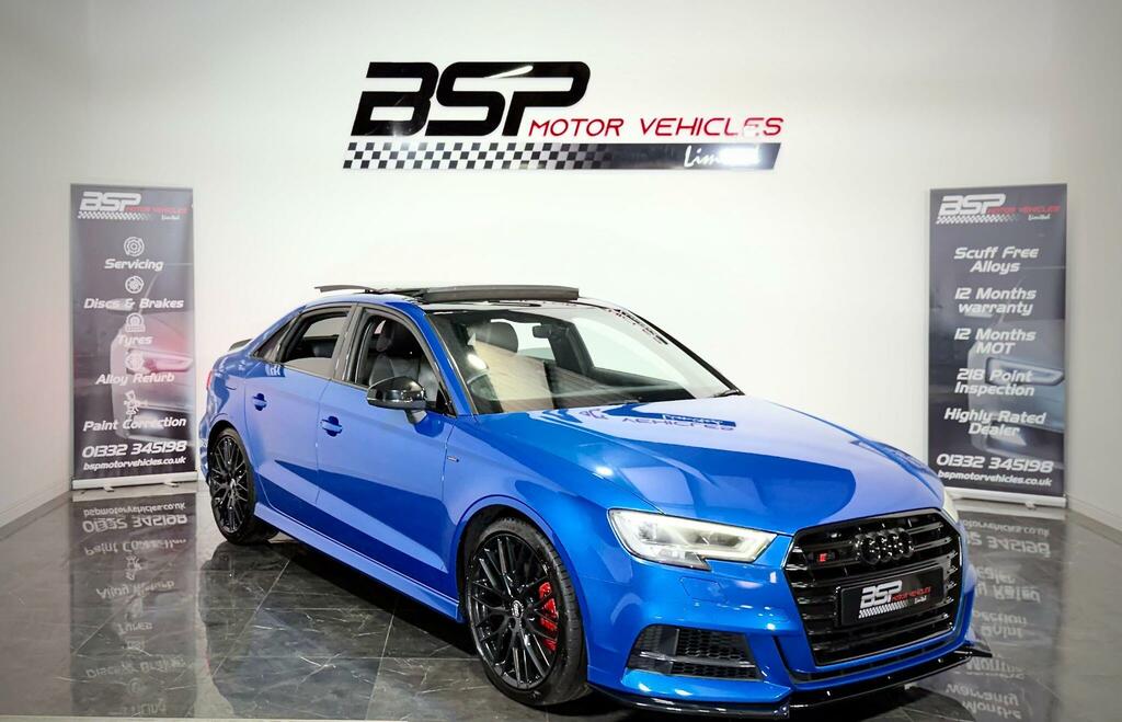 Audi S3 Audi S3 2019 19 Reg 2.0 Tfsi Black Edition S Tro Blue