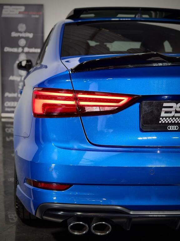 Audi S3 Audi S3 2019 19 Reg 2.0 Tfsi Black Edition S Tro Blue #5