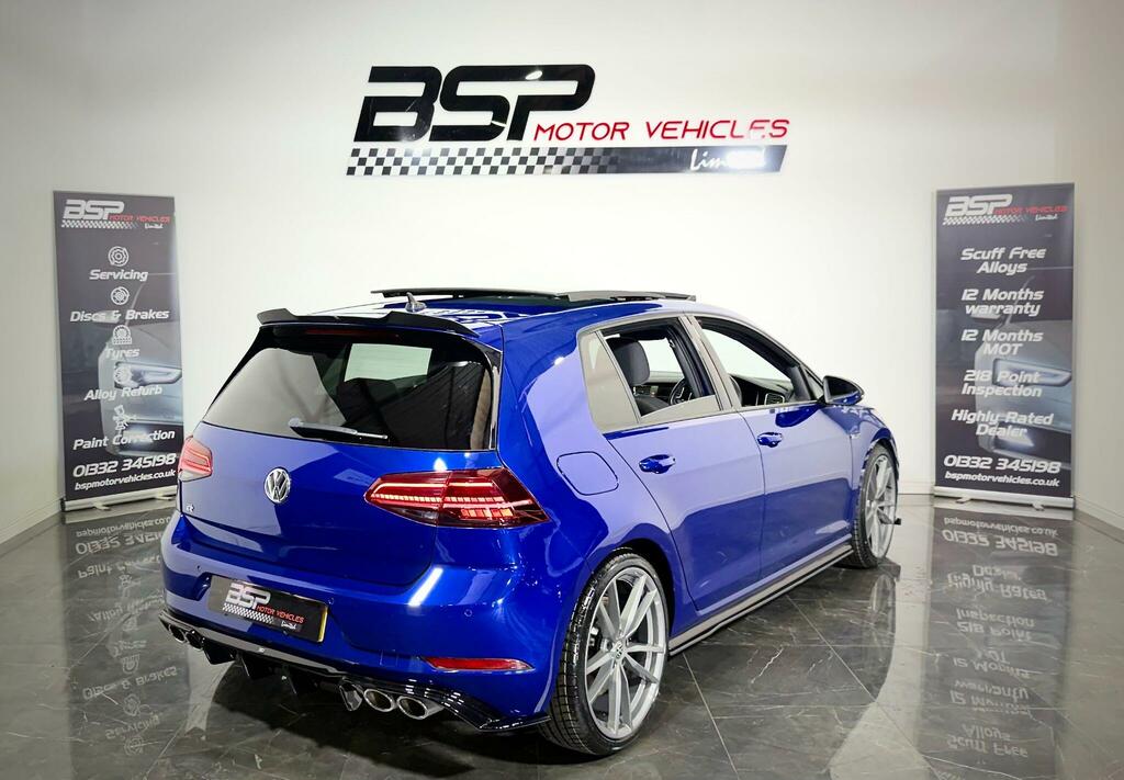 Volkswagen Golf Volkswagen Golf 2020 69 Reg 2.0 Tsi R Dsg 4Motio Blue #4