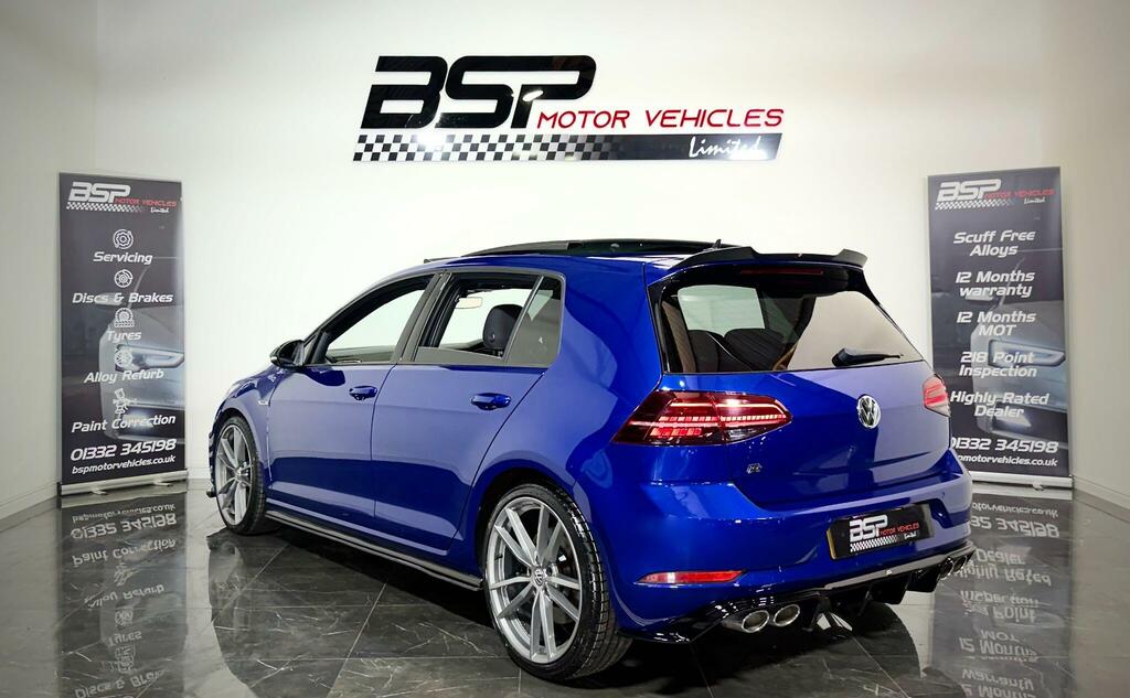 Volkswagen Golf Volkswagen Golf 2020 69 Reg 2.0 Tsi R Dsg 4Motio Blue #3
