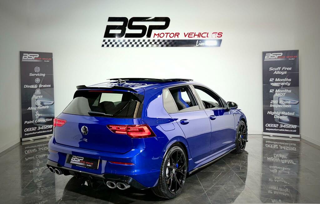 Volkswagen Golf Volkswagen Golf 2022 72 Reg 2.0 Tsi R Dsg 4Motio Blue #4