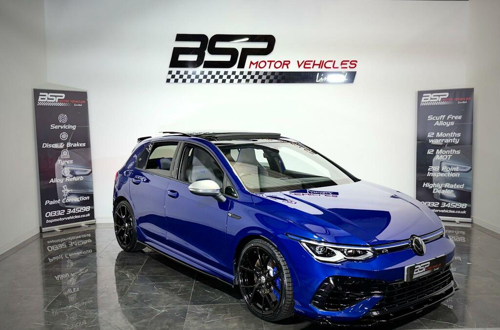 Volkswagen Golf Volkswagen Golf 2022 72 Reg 2.0 Tsi R Dsg 4Motio Blue