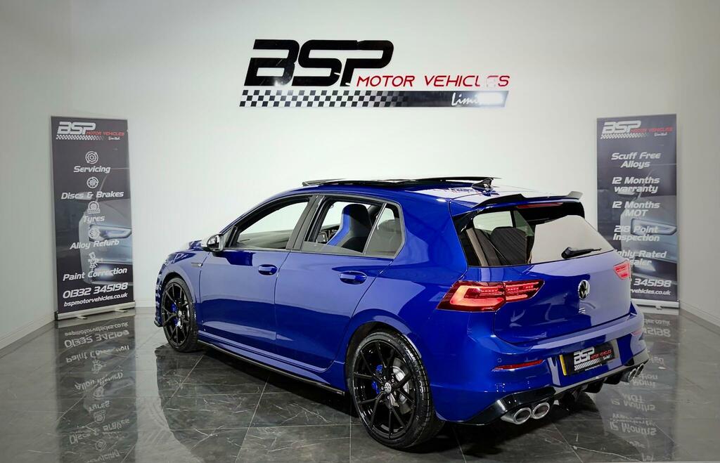 Volkswagen Golf Volkswagen Golf 2022 72 Reg 2.0 Tsi R Dsg 4Motio Blue #3