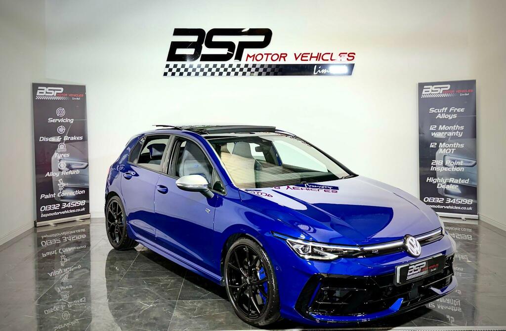 Volkswagen Golf Volkswagen Golf 2025 25 Reg 2.0 Tsi R Dsg 4Motio Blue