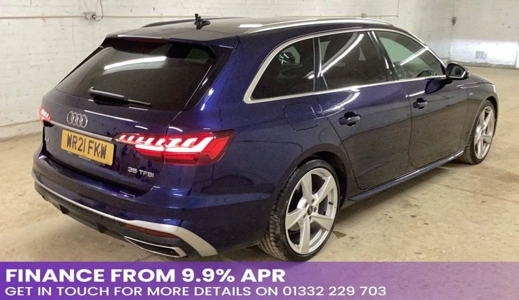 Audi A4 Avant 2L S Line Blue #3