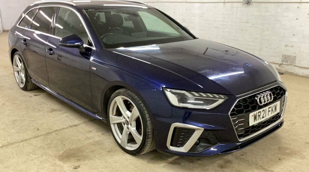 Audi A4 Avant 2L S Line Blue #5