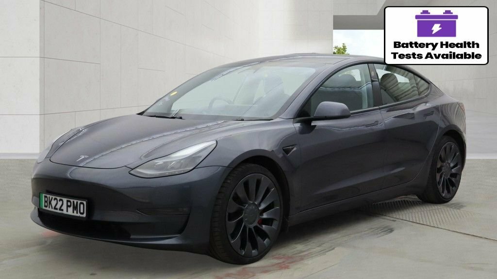 Tesla Model 3 Saloon BK22PMO Grey
