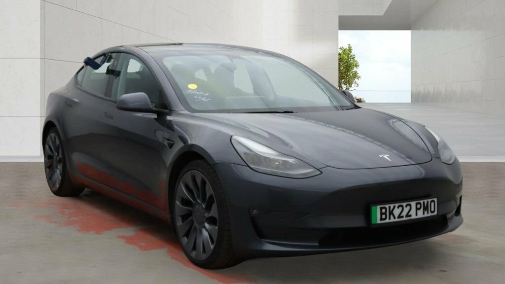 Tesla Model 3 Saloon BK22PMO Grey #4