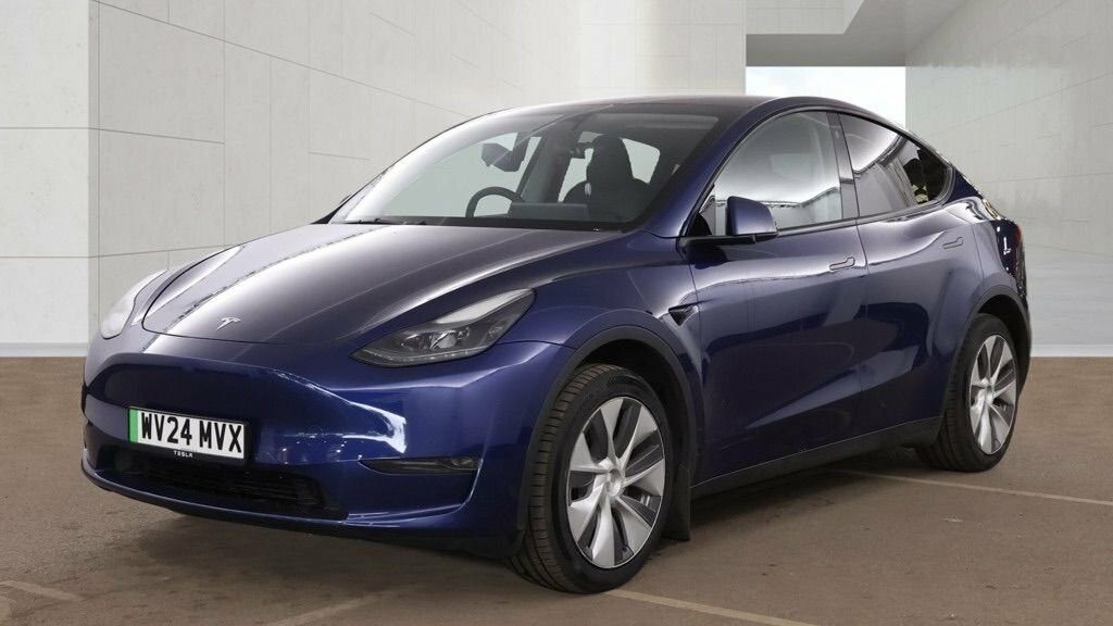 Tesla Model Y Suv Blue