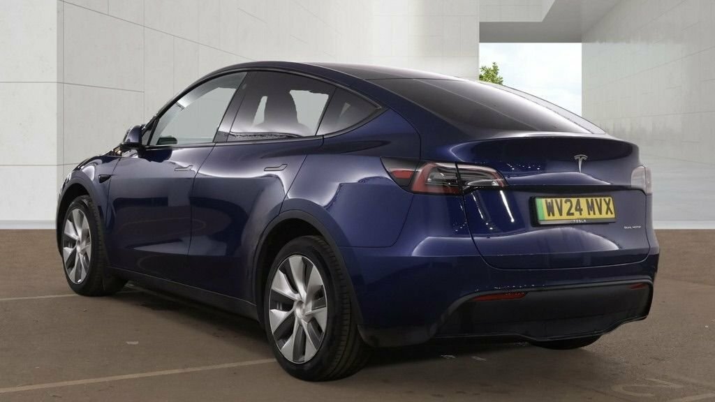 Tesla Model Y Suv Blue #5