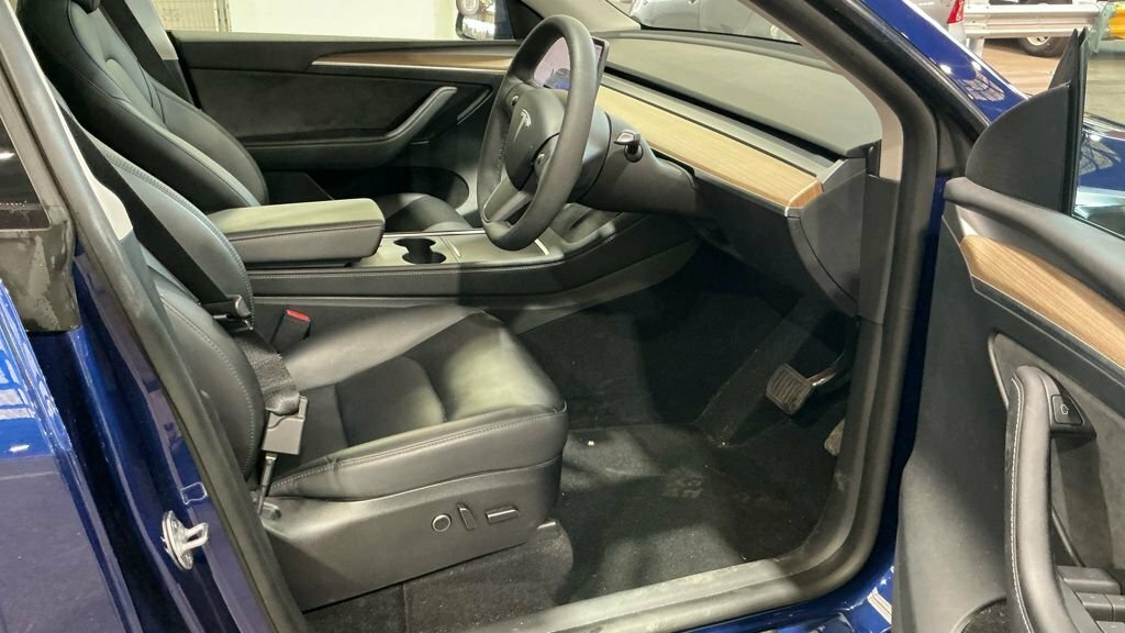 Tesla Model Y Suv Blue #2