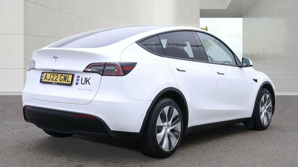 Tesla Model Y Suv White #3