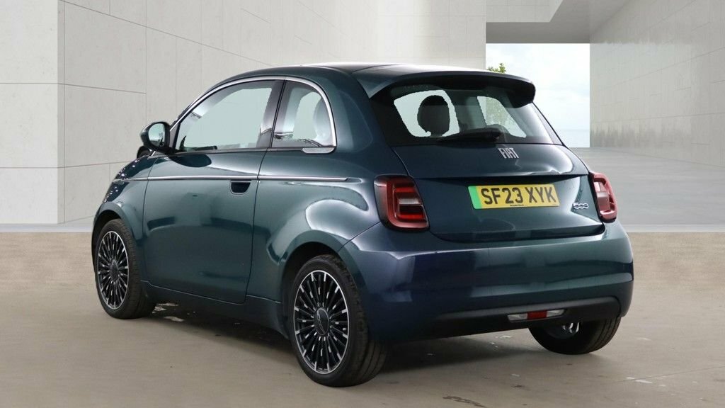 Fiat 500E Hatchback Green #5