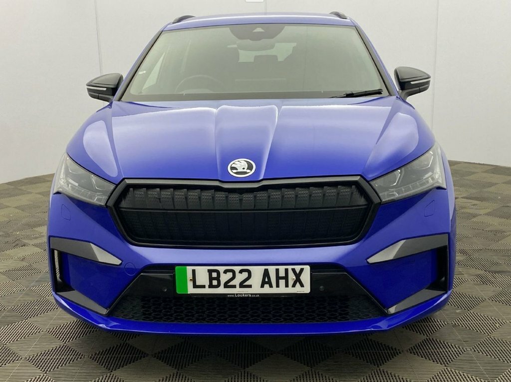 Skoda ENYAQ Suv Blue #4