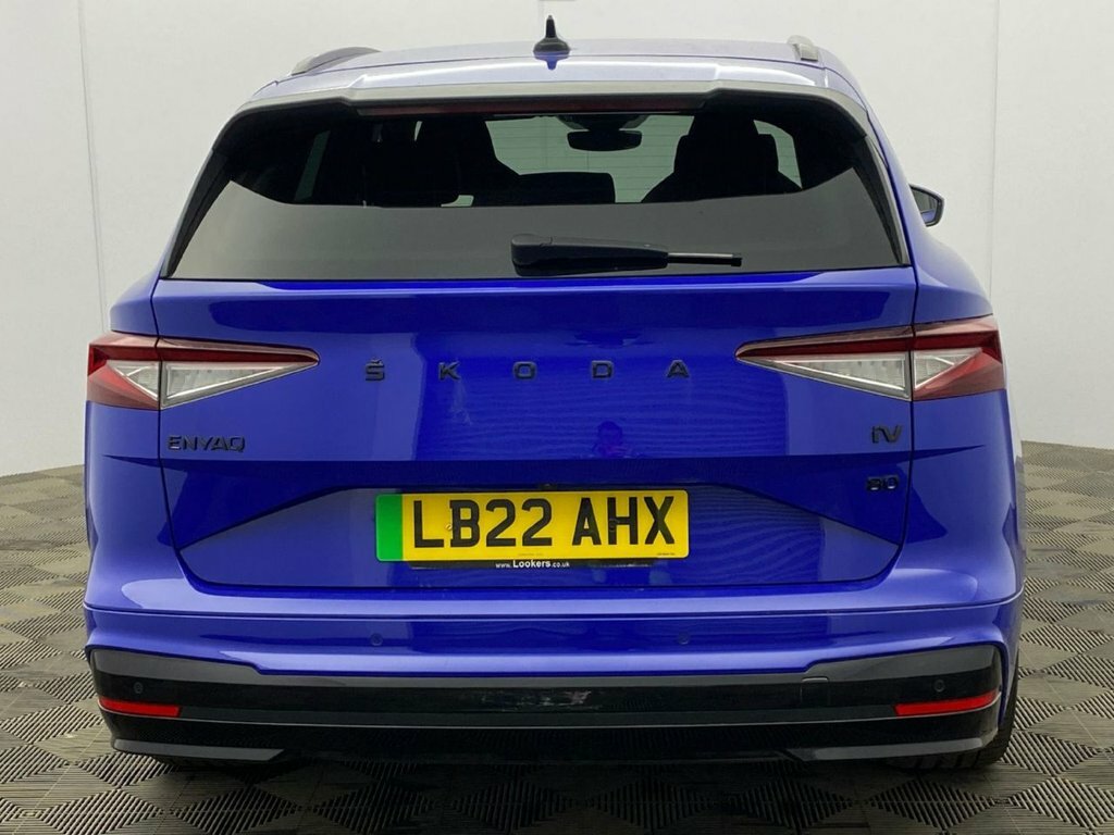 Skoda ENYAQ Suv Blue #5